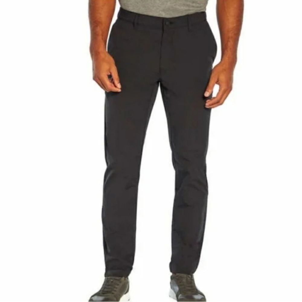 Banana republic men’s motion tech hybrid pant true black NWT